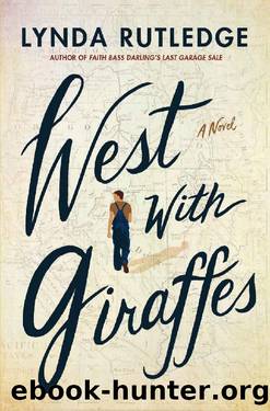 West with Giraffes by Lynda Rutledge