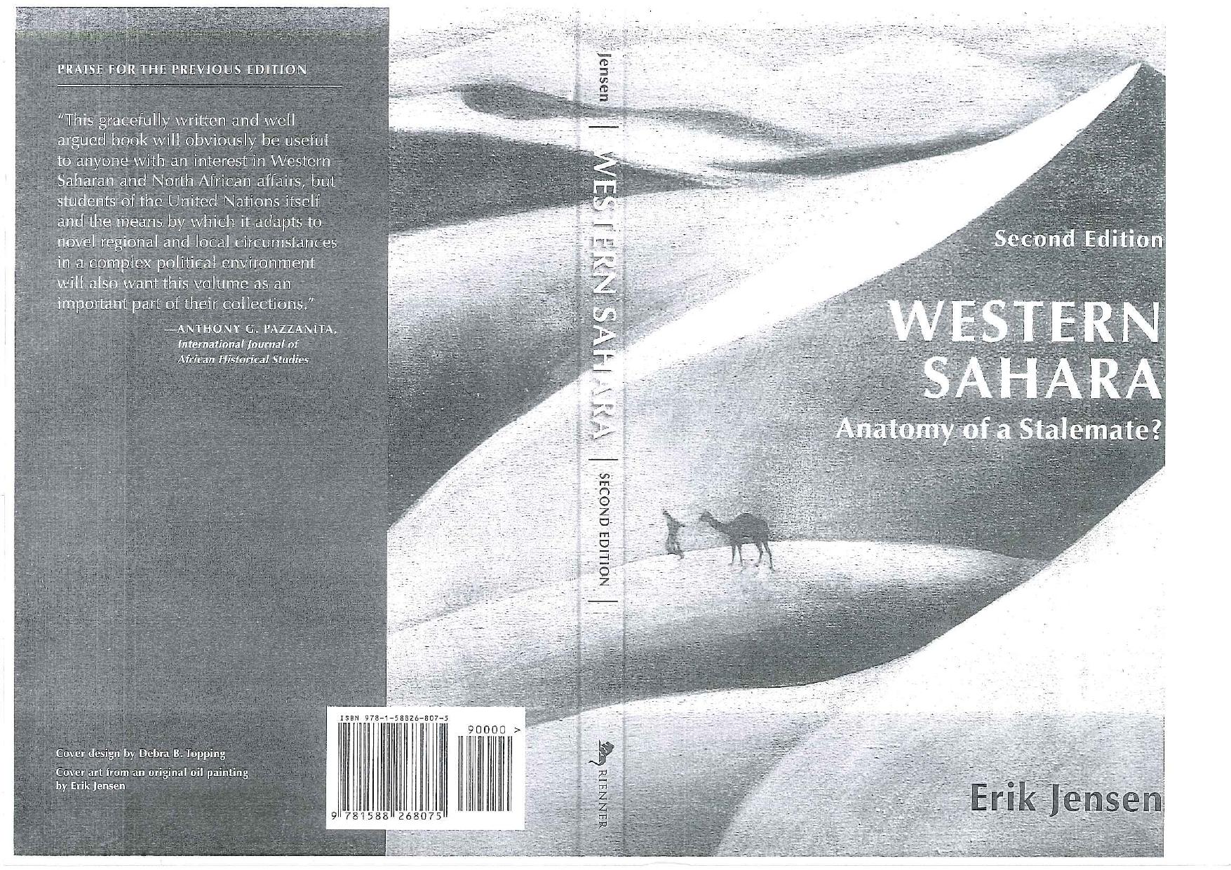 Western Sahara: Anatomy of a Stalemate? by Erik Jensen