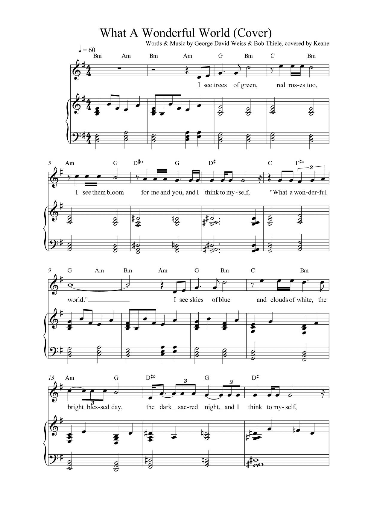What A Wonderful World (Cover) by Guido