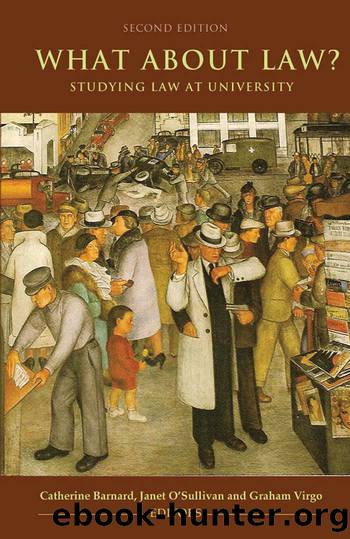 What About Law?: Studying Law at University by Catherine Barnard & Janet O'Sullivan & G J Virgo