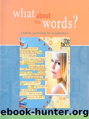 What About the Words? by Memory Makers