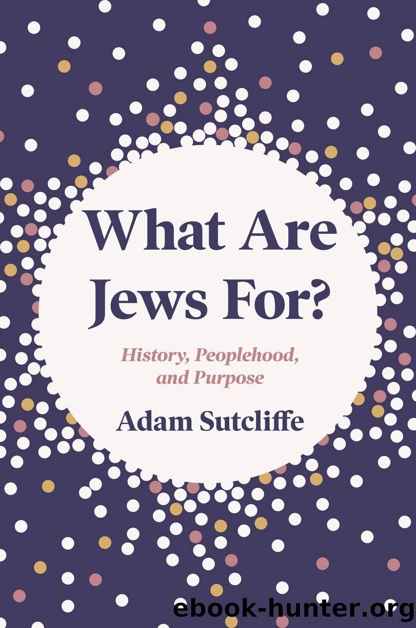 What Are Jews For? by Adam Sutcliffe
