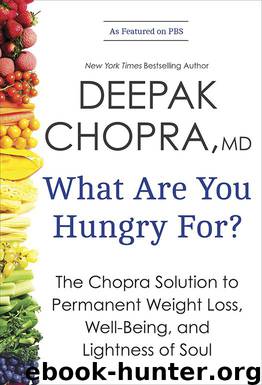 What Are You Hungry For?: The Chopra Solution to Permanent Weight Loss, Well-Being, and Lightness of Soul by Chopra Deepak