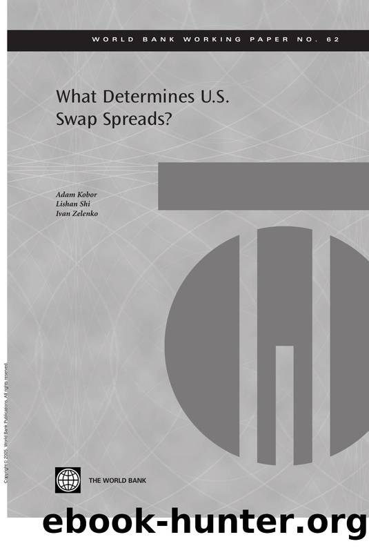 What Determines U.S. Swap Spreads? by Adam Kobor; Lishan Shi; Ivan Zelenko