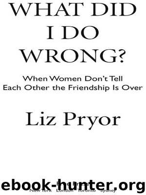 What Did I Do Wrong? by Liz Pryor