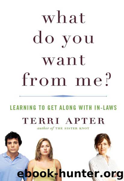 What Do You Want from Me? by Terri Apter
