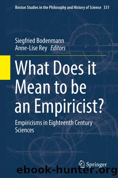 What Does it Mean to be an Empiricist? by Siegfried Bodenmann & Anne-Lise Rey