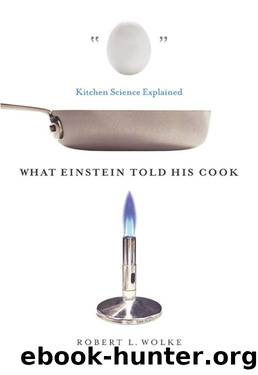 What Einstein Told His Cook: Kitchen Science Explained by Robert L. Wolke & Marlene Parrish