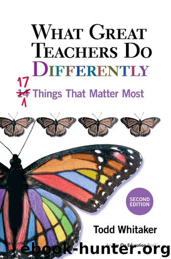 What Great Teachers Do Differently by Todd Whitaker
