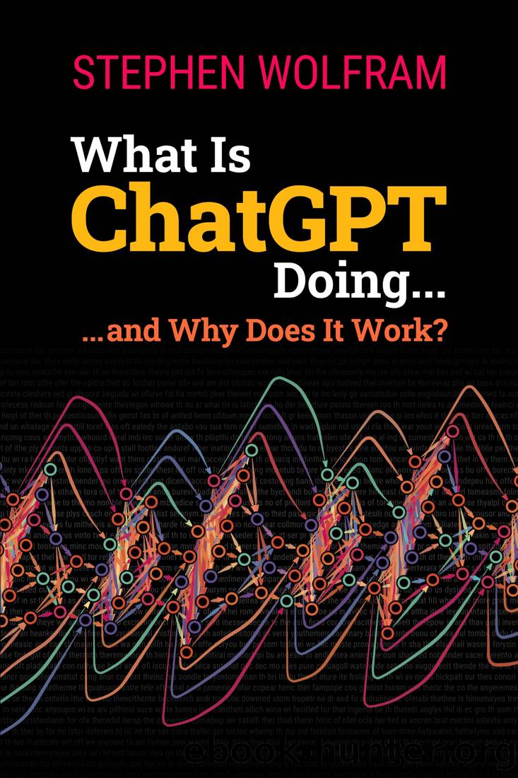What Is ChatGPT Doing by Stephen Wolfram