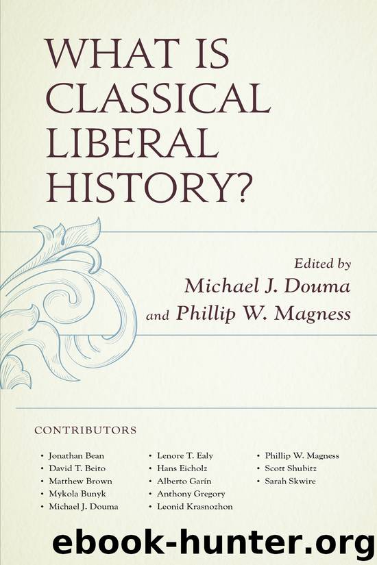 What Is Classical Liberal History? by Michael J. Douma