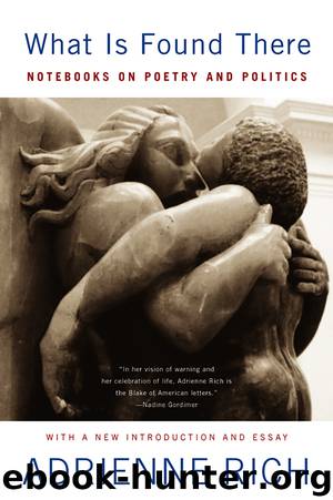 What Is Found There by Adrienne Rich