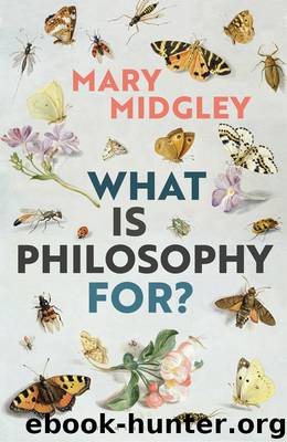 What Is Philosophy For? by Mary Midgley