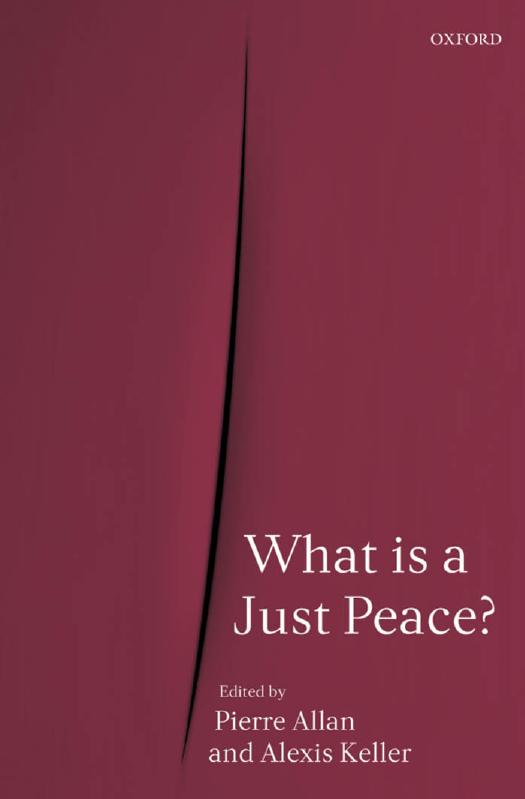 What Is a Just Peace by Unknown