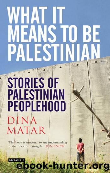 What It Means to Be Palestinian: Stories of Palestinian Peoplehood by Dina Matar