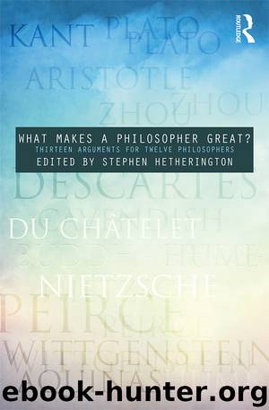 What Makes a Philosopher Great? by Hetherington Stephen