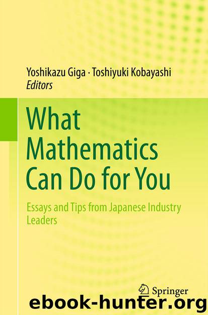 What Mathematics Can Do for You by Yoshikazu Giga & Toshiyuki Kobayashi