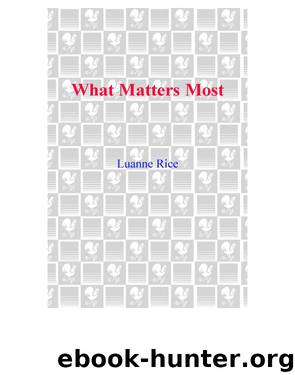 What Matters Most by Luanne Rice