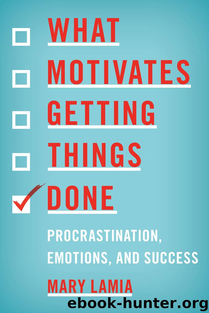 What Motivates Getting Things Done by Mary Lamia