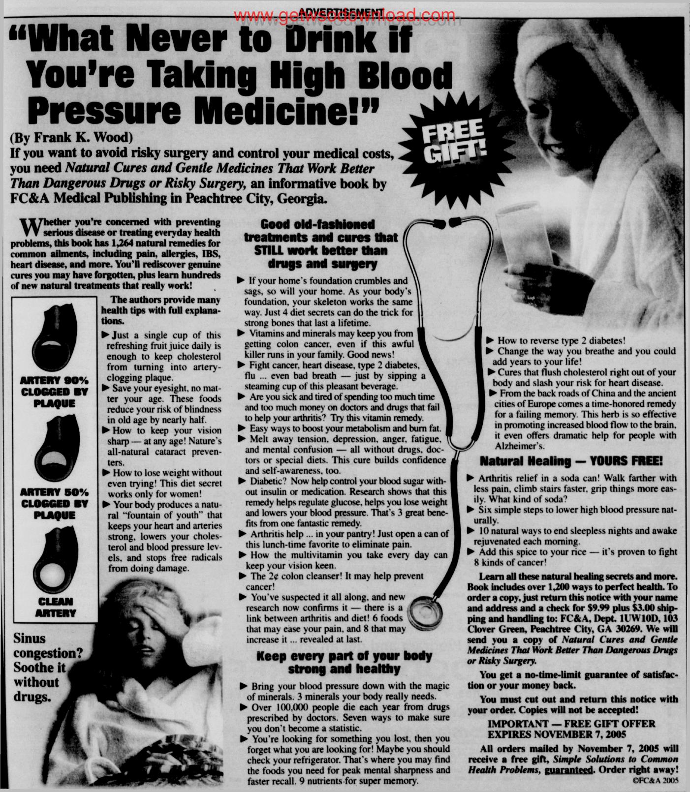 What Never to Drink if youre taking high blood pressure medicine by Unknown