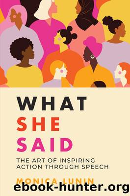 What She Said by Monica Lunin
