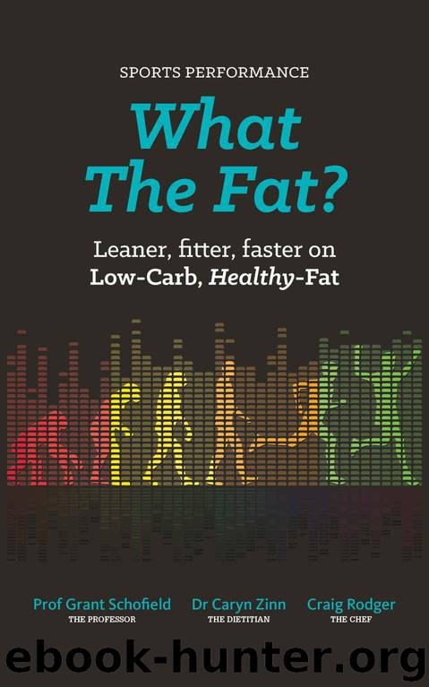What The Fat? Sports Performance: Leaner, Fitter, Faster on Low-Carb Healthy Fat. by Schofield Grant & Zinn Caryn & Rodger Craig