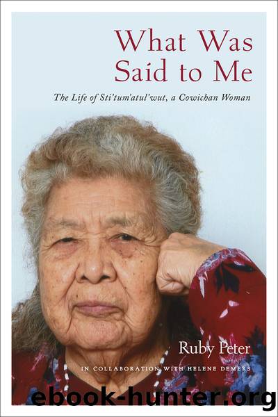What Was Said to Me by Ruby Peter