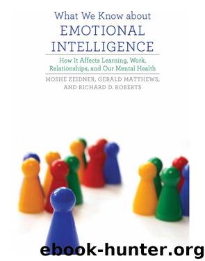 What We Know about Emotional Intelligence by Moshe Zeidner