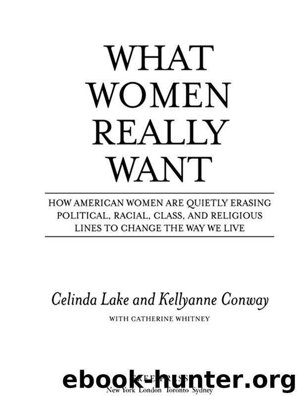 What Women Really Want by Kellyanne Conway