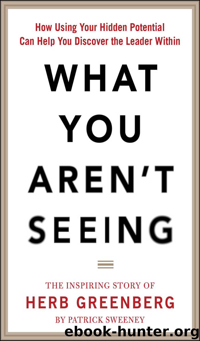 What You Aren't Seeing by Patrick Sweeney