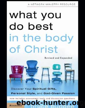 What You Do Best in the Body of Christ by Bruce L. Bugbee