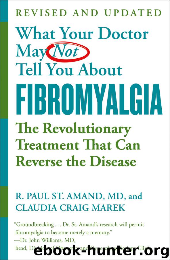 What Your Doctor May Not Tell You About Fibromyalgia by R. Paul St. Amand
