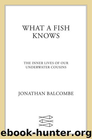 What a Fish Knows by Jonathan Balcombe