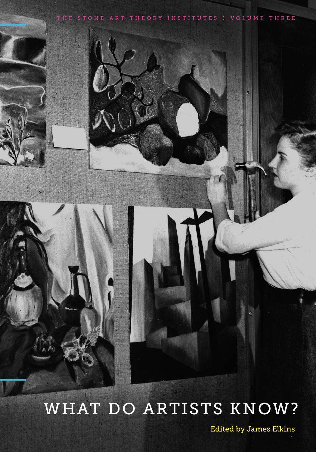 What do artists know? by James Elkins