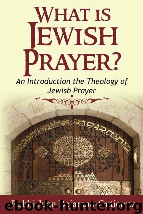 What is Jewish Prayer?: An Introduction to the Theology of Jewish Prayer (Introduction to Judaism Book 2) by Juan Bejarano-Gutierrez
