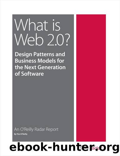 What is Web 2.0 by Tim O'Reilly
