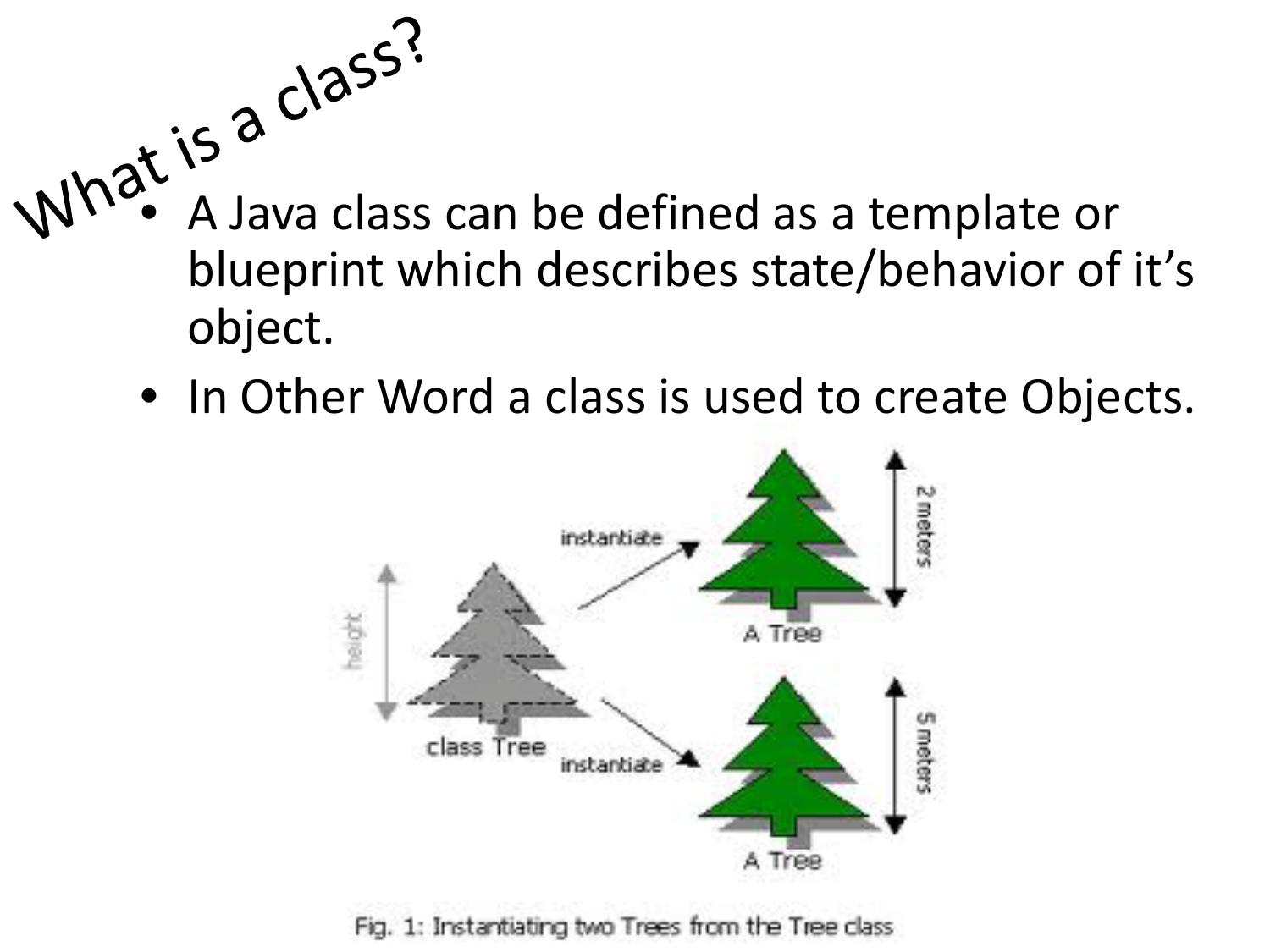 What is a class? by PDF
