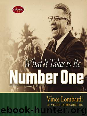 What it Takes to be Number One by Vince Lombardi