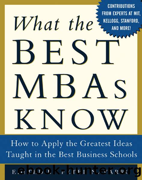 What the Best MBAs Know by Peter Navarro