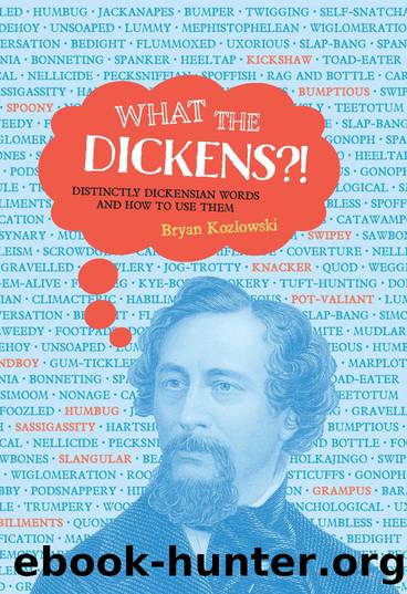 What the Dickens?!: Distinctly Dickensian Words and How to Use Them by Bryan Kozlowski