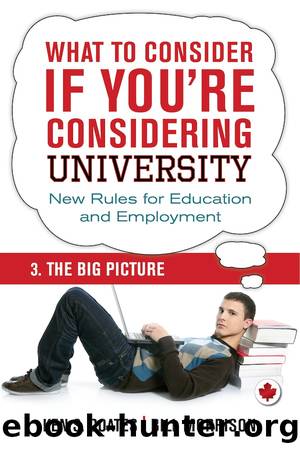 What to Consider if You're Considering University â the Big Picture by Bill Morrison