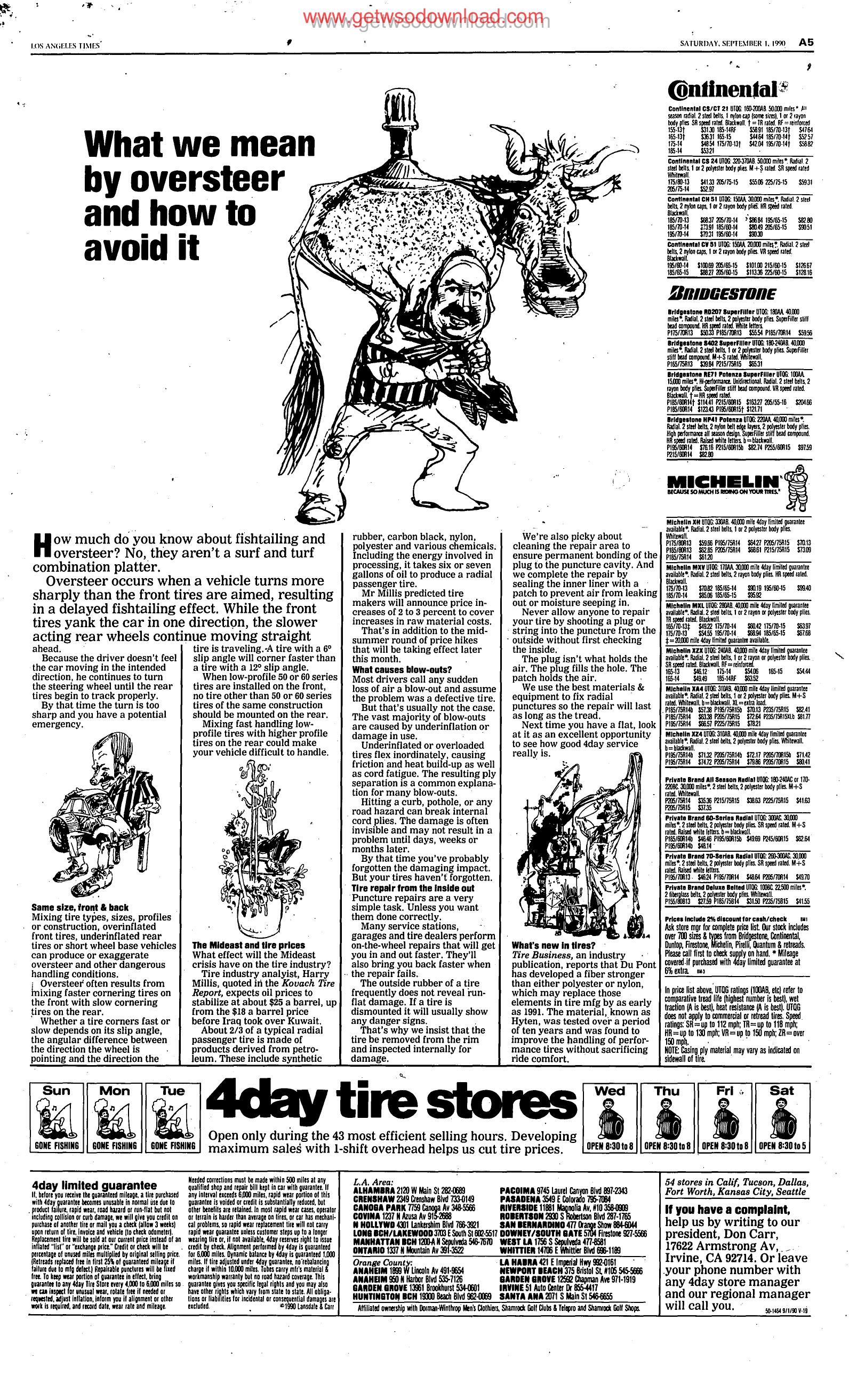 What we mean by oversteer and how to avoid it by Unknown