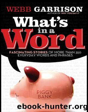 What's In a Word? by Webb Garrison