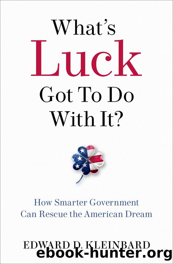 What's Luck Got to Do with It? by Edward D. Kleinbard