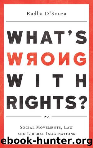 What's Wrong with Rights? by Radha D'Souza