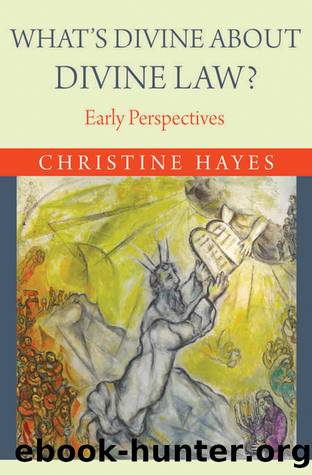 What’s Divine about Divine Law? by Christine Hayes
