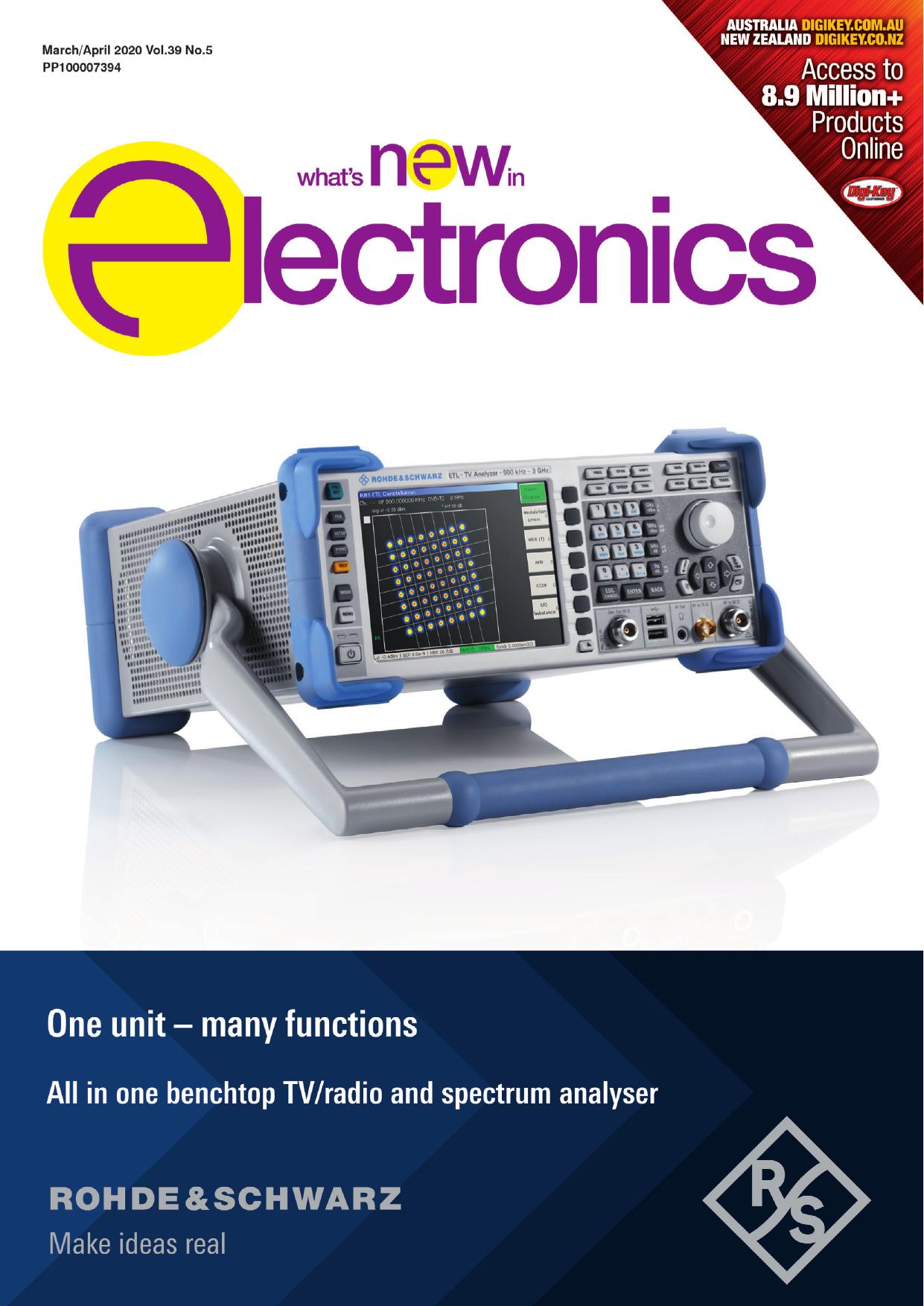 What’s New in Electronics by MarchApril 2020