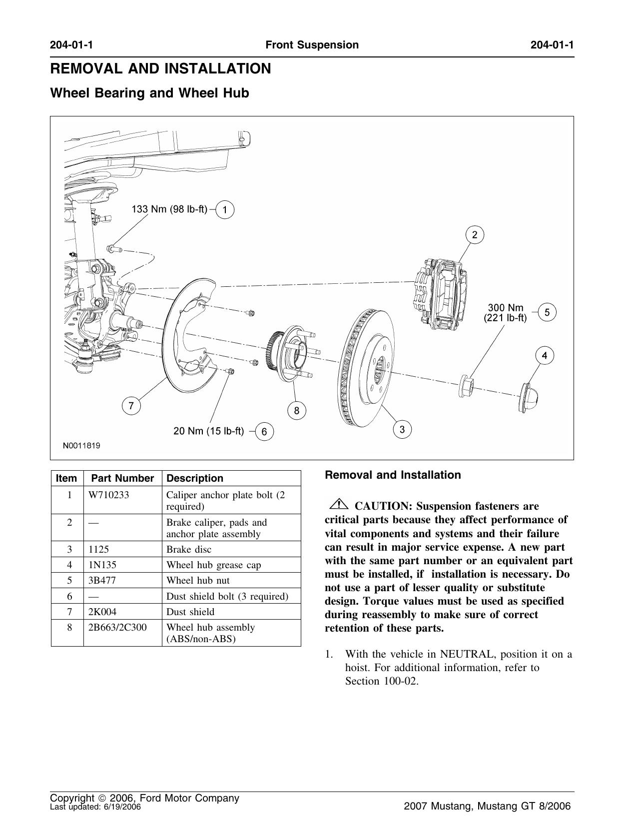 Wheel Bearing and Wheel Hub by Unknown
