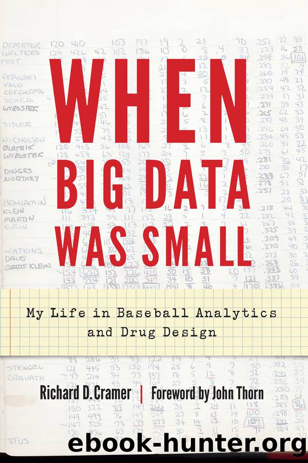 When Big Data Was Small by Richard D. Cramer