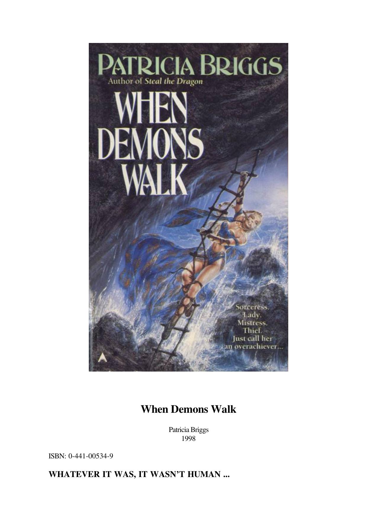When Demons Walk by Patricia Briggs